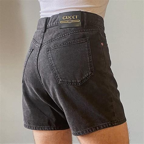 shorts gucci masculino|gucci denim shorts men.